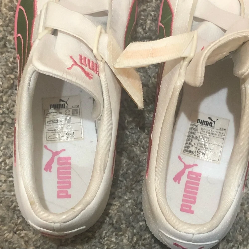 Puma Big Kids Bashy Leather Shoes- $12 - Picture 11 of 11